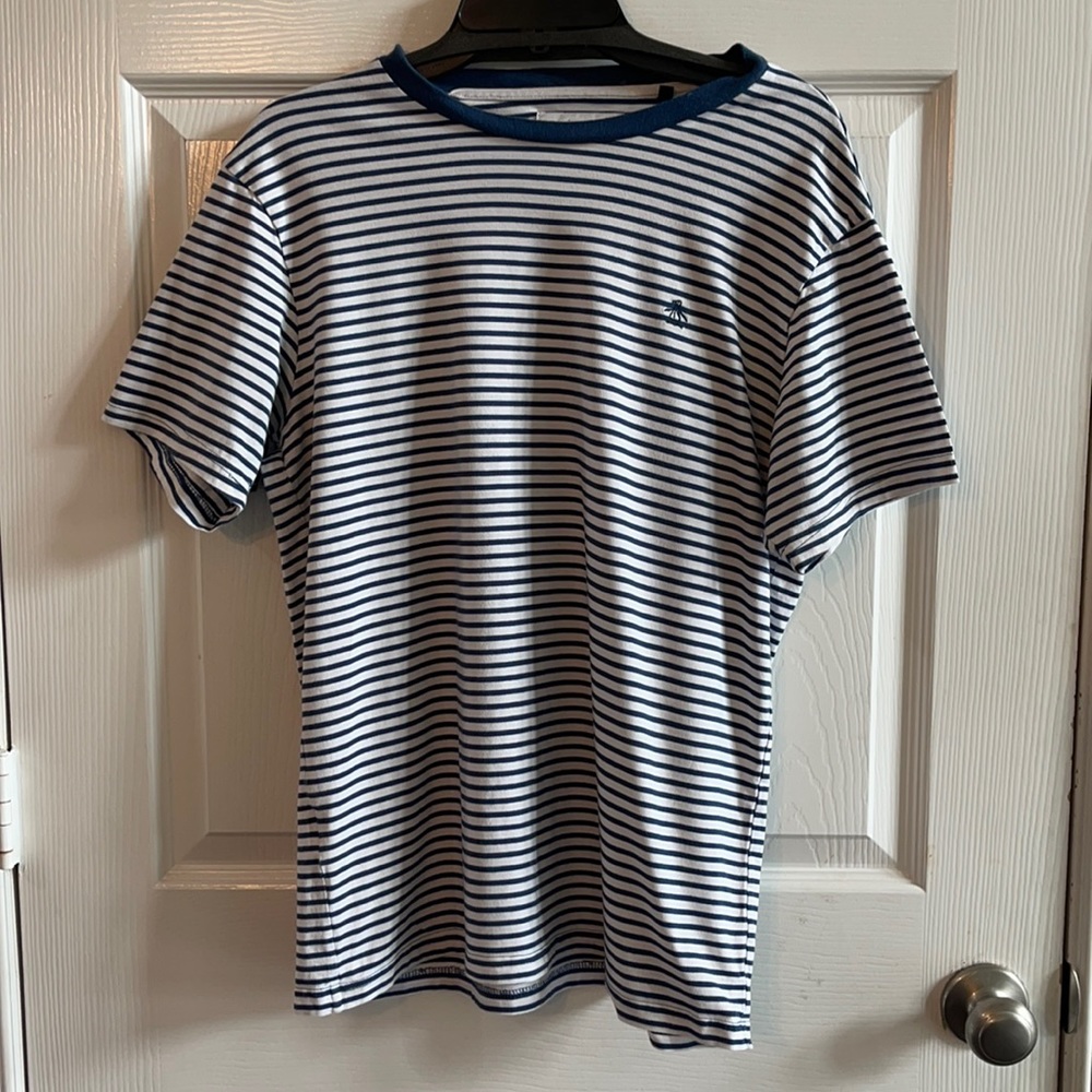 Original Penguin Men’s Large Striped Shirt